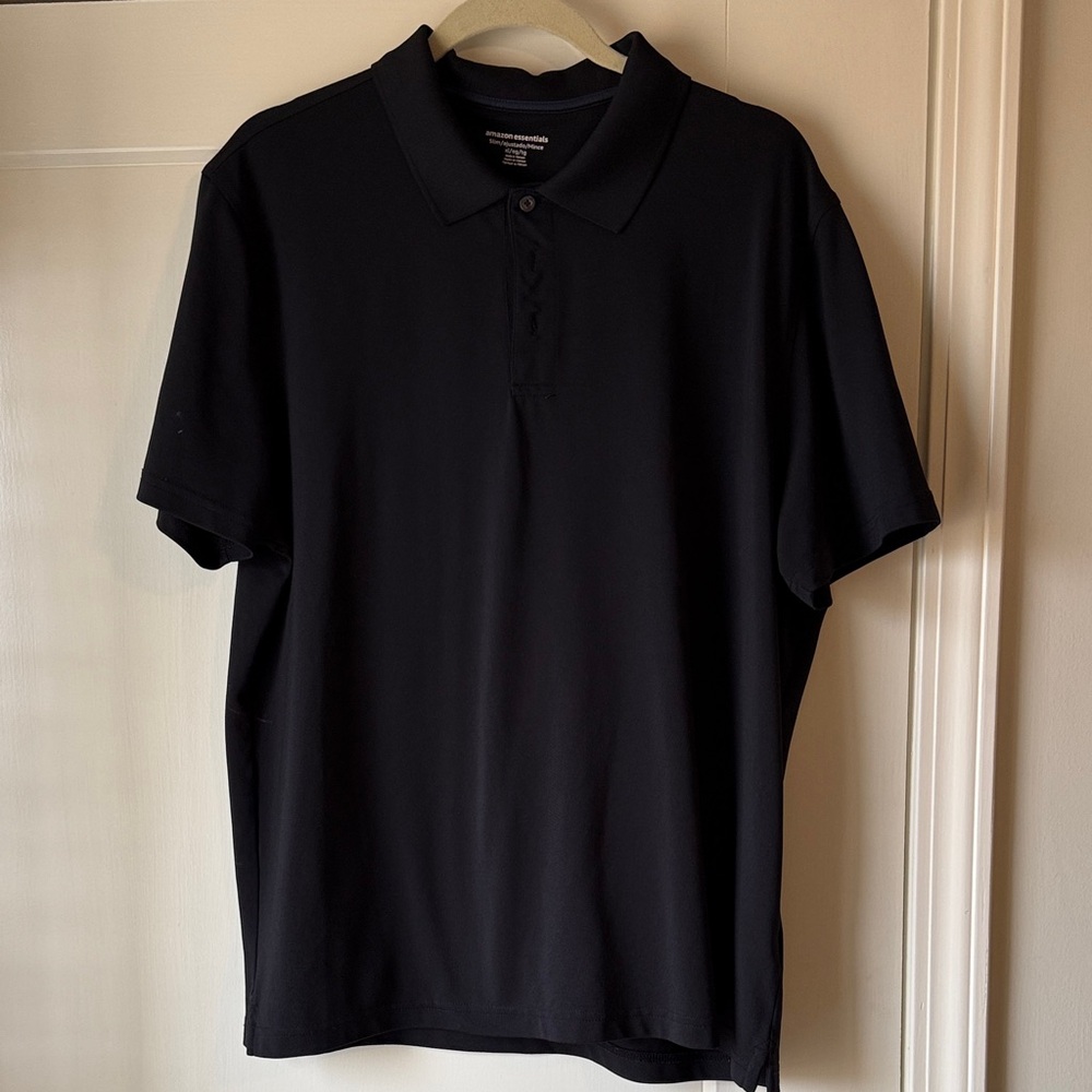 Men's Black Polo Shirt